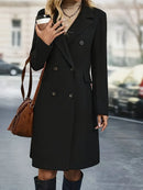 Closven - Trenchcoat med frontknaplukning