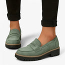 Nora - Afslappede slip-on loafers med afrundet tå