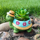 TurtleBloom - Skildpaddeformet urtepotte