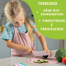 JuniorChef - Børne køkkensæt med sikre knive &