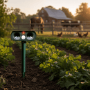 GardenPulse - Ultralyds Haveafskrækker med Solpanel og Bevægelsesdetektor