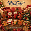 Yulemold - Mini kageform med 9 festlige designs