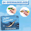 Tacklember - Adventskalender med kunstagn til lystfiskere