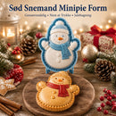 Yulemold - Mini kageform med 9 festlige designs