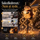 Yulesnow - Solcelle Snemand Have Lys med Kaskadeeffekt