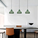 Moderne geometrisk loftslampe med dæmpbar LED