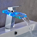 LumiFlow - LED vandfaldshane med temperaturindikator