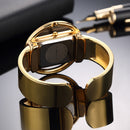 Rachel Contemporary Circle Quartz Watch med justerbar rem