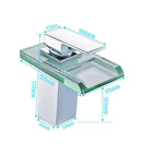 LumiFlow - LED vandfaldshane med temperaturindikator