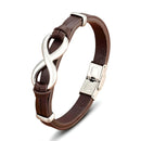 James -Herre infinity charm armbånd