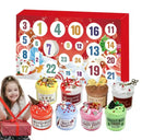 FestiSlime - 2026 Slime Julekalender med 24 Unikke Slime Beholdere