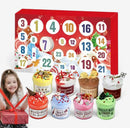 FestiSlime - 2026 Slime Julekalender med 24 Unikke Slime Beholdere