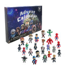AdventFigures - Julekalender med 24 PVC Actionfigurer