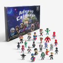 AdventFigures - Julekalender med 24 PVC Actionfigurer