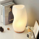 LumeWave - Elegant USB Lampe med Dobbelte Lysskærme