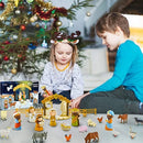 FestiveJoy - Adventskalender med julekrybbe og den hellige
