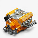 Enginova - Mini V8 Benzinmotormodelsæt med CDI Tænding