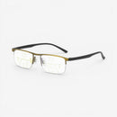 Progressive linser med elegant stel