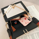 Elowen - Elegant crossbody-taske med gulddetaljer
