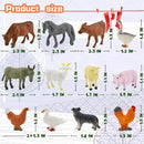 HolyJoy - Julekrybbe-Kalender med 24 Miniaturer i Harpiks