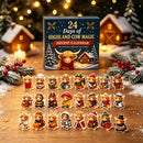Cowdvent - Adventskalender med Highland Cow-motiv
