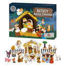 FestiveJoy - Adventskalender med julekrybbe og den hellige