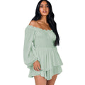 Emily Off-Shoulder Minikjole