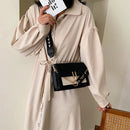 Elowen - Elegant crossbody-taske med gulddetaljer