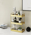 SleekStorage - Elegant guld-organizer