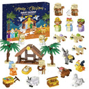BrickNativity - Adventskalender med 24 byggesæt til en julekrybbe