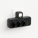 Plugnova - Stikdåse med 3 stik, USB og Type-C porte