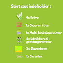 JuniorChef - Børne køkkensæt med sikre knive &