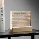ElementGlow - Oplyst periodisk systemdisplay med 83 rigtige