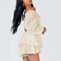 Emily Off-Shoulder Minikjole