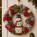 Yulestitch - 3D Julekrans DIY Kit i Stof