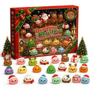 Tactivent - Squishy sanselegetøj julekalender med 24 overraskelser