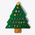 Treetreat - Adventskalender i juletræsform med 24 rum