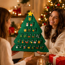 Treetreat - Adventskalender i juletræsform med 24 rum