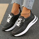 Harper - Sporty sneakers med lynlåsdetaljer og slidstærk sål