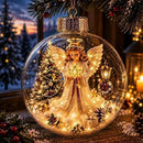 SantaScape - LED Julepynt med Miniature Julelandskab