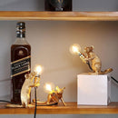 GlowNest – Bordlampe i form af en mus i hvid – Legende