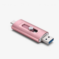 Flashfold - 3-i-1 USB Flash Drive med USB 3.0 og Type-C Stik
