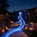 Grimglow - Oplyst Reaper Halloween Dekoration med LED Lanterne