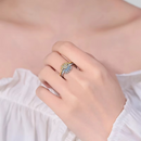 Jasmin - Justerbare parringe med sol og måne symbolik