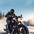 GravLor - Vandtætte motorcykelhandsker med CE