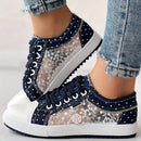 Luna - Dame sneakers med justerbar snørelukning