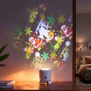 Yuleturn - Juleprojektionslys med 360° roterende design