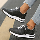 Harper - Sporty sneakers med lynlåsdetaljer og slidstærk sål