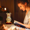 GlowBear - 3D LED bjørnelampe med 7 farver