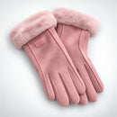 Warmdex - Vinterhandsker med syntetisk shearlingfor og touchscreen-kompatible fingerspidser